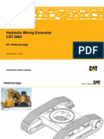 Hydraulic Mining Excavator CAT 6060: 02. Undercarriage