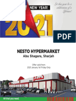 Happy New Year - Nesto Hypermarket, Abushagara, Sharjah