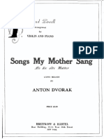 Dvorak Antonin Gypsy Songs Songs My Mother Taught Me No 4 69961