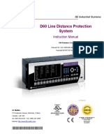 D60 Line Distance Protection System: Instruction Manual
