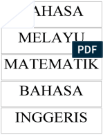 Label Kelas