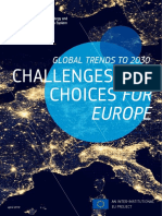 Global Trends To 2030: Challenges and Choices For