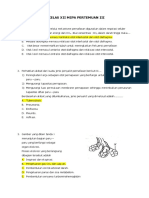 Soal Biologi Kelas Xii Mipa Pertemuan Iii