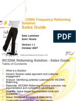 Sales Guide: WCDMA Frequency Refarming Solution