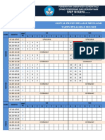 Jadwal Pelajaran SMP