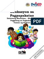 Esp5 - q2 - Mod3 - Paggalang Sa Pagkakaiba Yaman NG Kultura