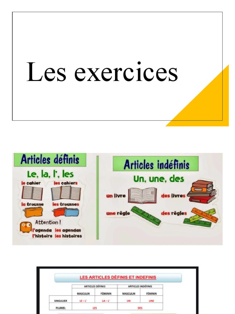 TOUS LES ARTICLES EXERCICES PDF visual data 7
