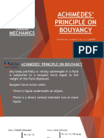 Chapter 3.3 - Archimedes' Principle On Bouyancy