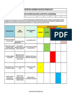 Formato Matriz de Jerarquización Con Medidas de Prevención y Control Frente A Un PeligroRiesgo.