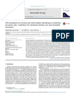 Renewable Energy: Abdolrahim Rezaeiha, Ivo Kalkman, Bert Blocken