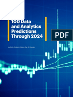 100 Data and Analytics Predictions Through 2024: Analysts: Graham Peters, Alan D. Duncan