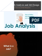Job Analysis Methods & Design