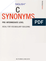 (Easier English) - Easier English Basic Synonyms - Ideal For Vocabulary Building Pre-Intermediate Level (2004, Bloomsbury Publishing PLC)