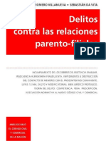 Delitos contra las Relaciones Parento-filiales. 2017. Villanueva0