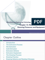 Chapter 15: Metal Extrusion and Drawing Processes and Equipment