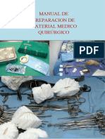 Manual de Preparacion de Material Medico Quirúrgico