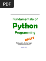 0804 Fundamentals of Python Programming