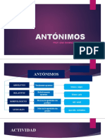 ANTÓNIMOS