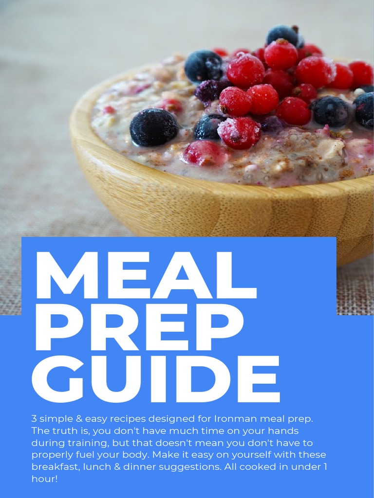 Meal Prep Guide | PDF | Meal | Lunch