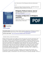 Changing Configuration of Philippine Capitalism (Raquiza)