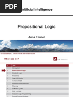 Propositional Logic: Artificial Intelligence