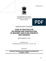 Arch Bridge Code - RDSO, IR