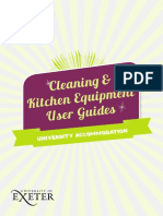 Living: Cleaning & Kitchen Equipm Ent User Guides