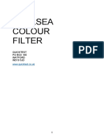 THE Chelsea Colour Filter: Quicktest Po Box 180 Watford WD19 5JD