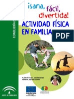 Folleto Actividad Física en Familia