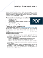 Elaboración Del Gel de Carbopol Paso A Paso