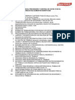 Plan de Vigilancia, Prevención y Control de Covid-19 en El Trabajo de Al...