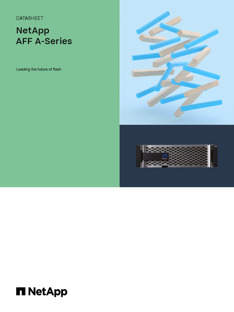 NetApp AFF Datasheet | PDF | Cloud Computing | Computer Networking