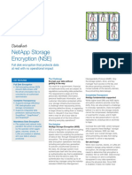 Netapp Storage Encryption (Nse) : Datasheet