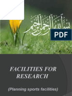 Planning Sports Facilities