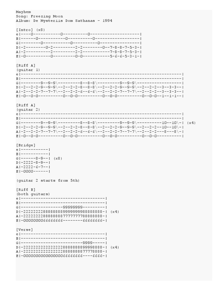 Mayhem | PDF | Musical Forms | Music Industry