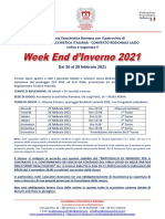 Week End Drsquoinverno 2021 - 26 02 2021