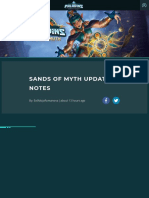 Paladins Sands Update