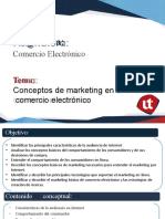 Conceptos de Marketing en Et Comercio Electrónico A