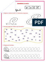 Aprendemos La Vocal e