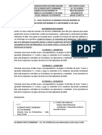 SEMANA 29 GRADO CUARTO ÁREA MATEMÁTICAS SEPTIEMBRE 07 A SEPTIEMBRE 11 DE 2020