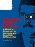 The Maduro Regime Illicit Activities A Threat To Democracy in Venezuela and Security in Latin America Final