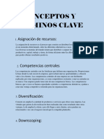 Conceptos y Terminos Clave