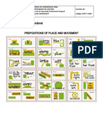 Name: Moises Ramos Sandoval Prepositions of Place and Movement