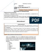 Guía nº3-Investigar un ser sobrenatural  7º