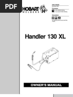 Download Handler 130 XL Owners Manual by Hobart Welding Products SN49970935 doc pdf