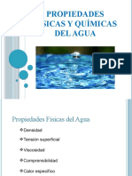 Propiedades Fisicoquimicas Del Agua