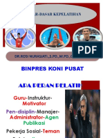 Dasar-Dasar Kepelatihan Renang