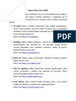 Páginas Web Sobre FOREX