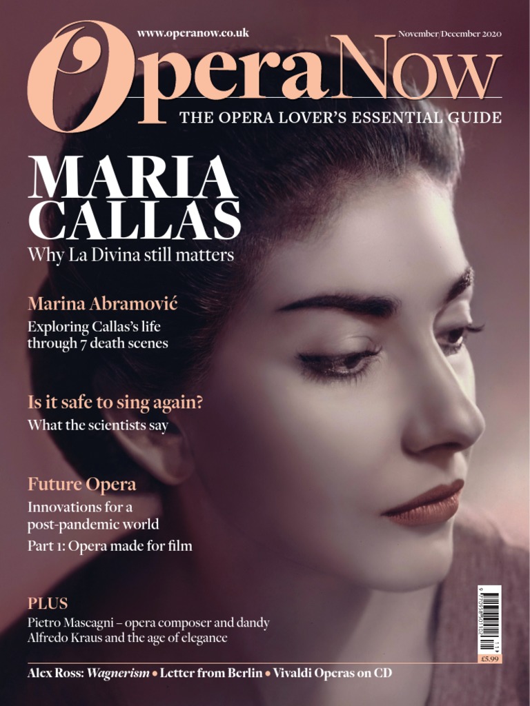 Opera Now 11.12 2020 PDF Opera Classical Music picture