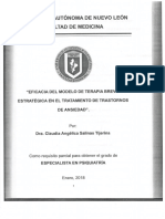 Eficacia Modelo Terapia Breve Estratégica